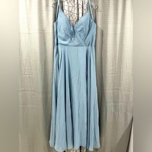 Amelia Couture Vintage Blue (Light Blue) Formal Dress